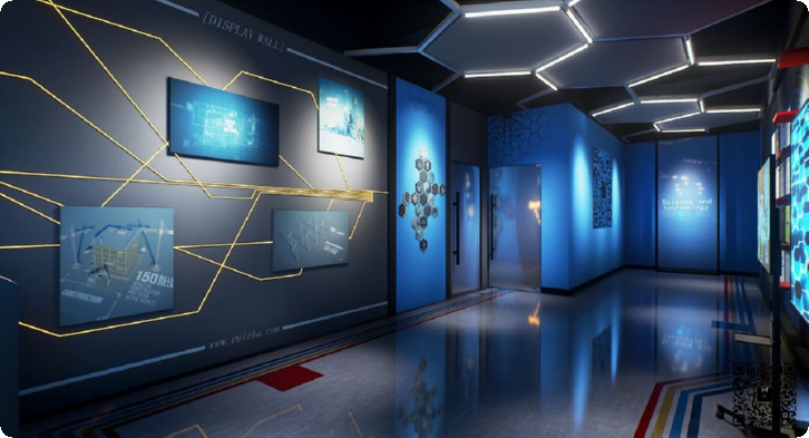 智能制造数字展厅设计,智能化展厅设计