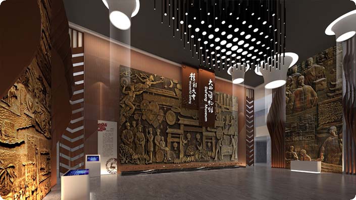 led数字展厅设计图,LED展厅