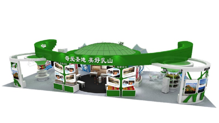 展厅设计科技感,科技感展厅效果图