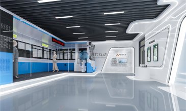 无锡宏日科技公司展厅设计