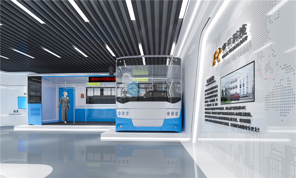 无锡宏日科技公司展厅设计