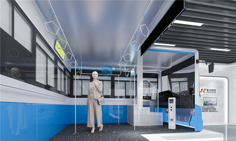 无锡宏日科技公司展厅设计