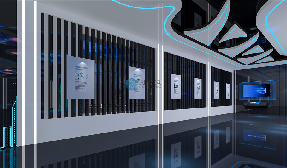 协昌环保企业展厅设计方案