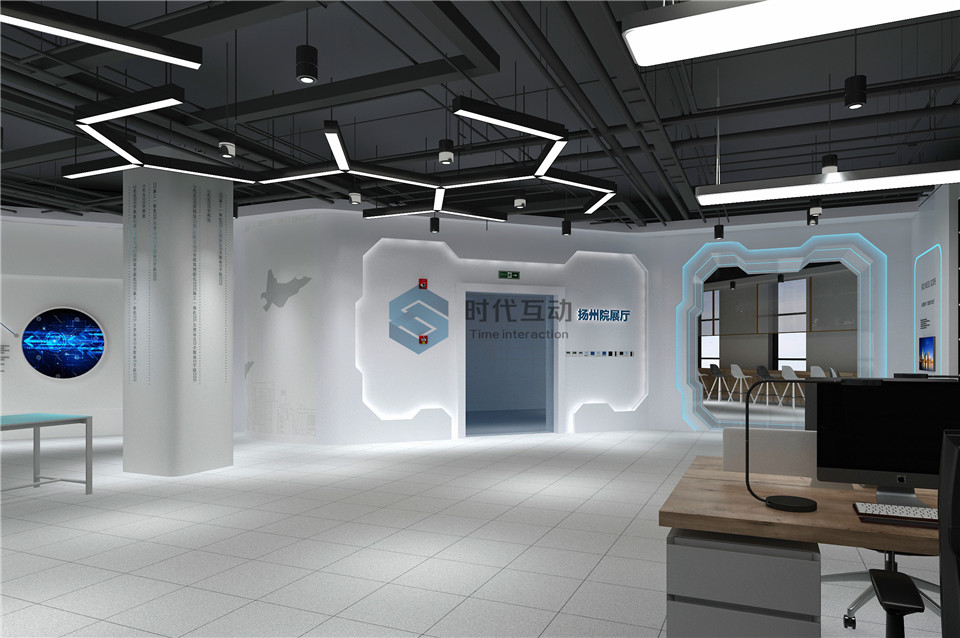 扬州宇亚企业展厅设计效果图