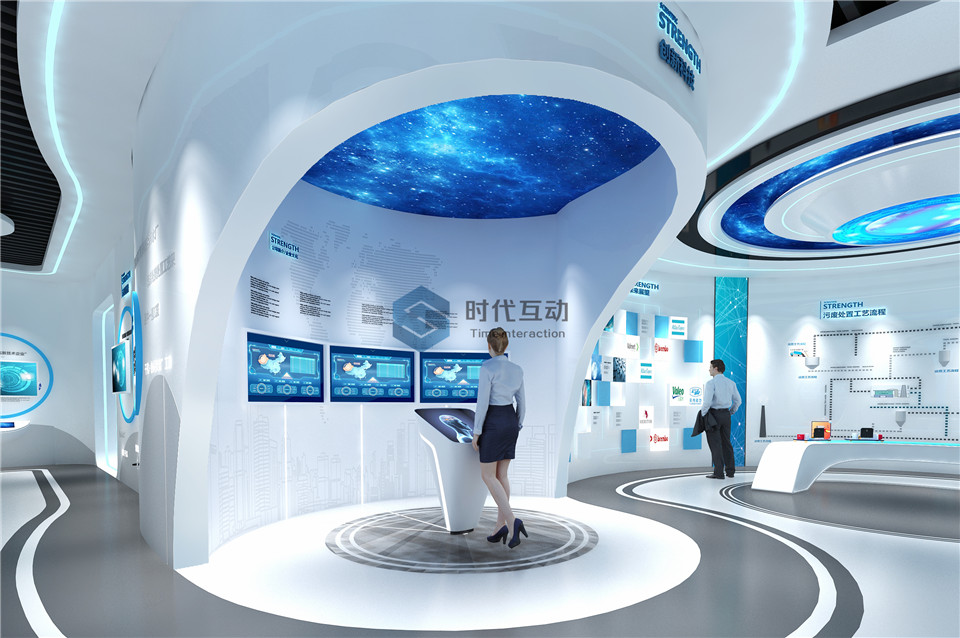 海安固废处理展示厅基地设计