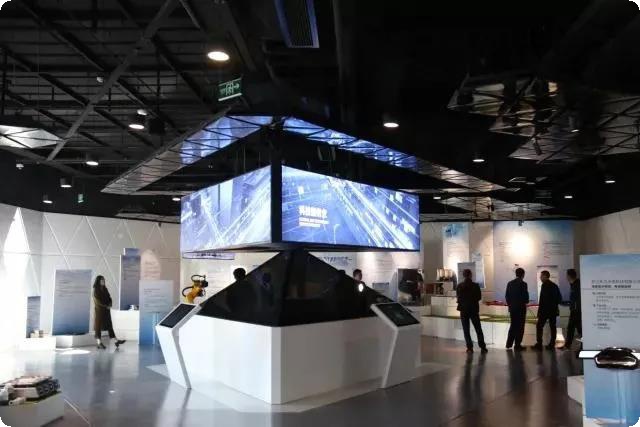 科技产品展厅设计图,科技展厅效果图设计图
