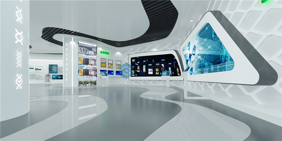 华恒生物企业展示厅设计方案