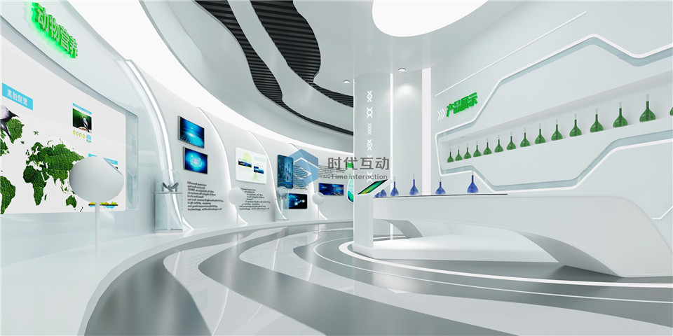 华恒生物企业展示厅设计方案