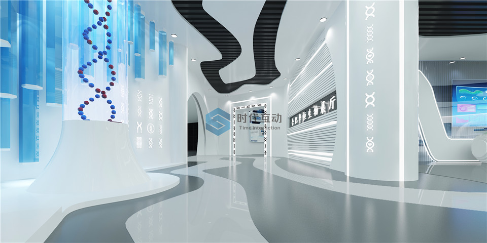 华恒生物企业展示厅设计方案