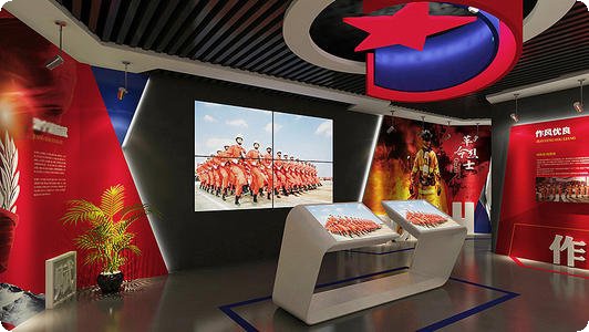 高科技展厅的设计,高科技展厅效果图设计