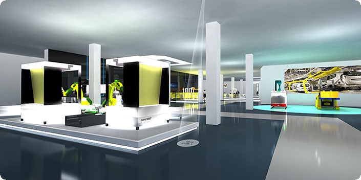 科技感展厅设计展览展示,科技感展厅设计说明