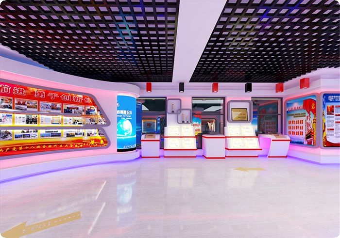 科技展厅设计装修公司,展厅装饰装修设计公司