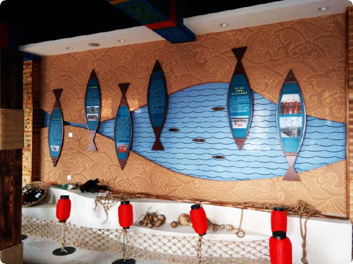 科技感画展展厅设计,科技感展板