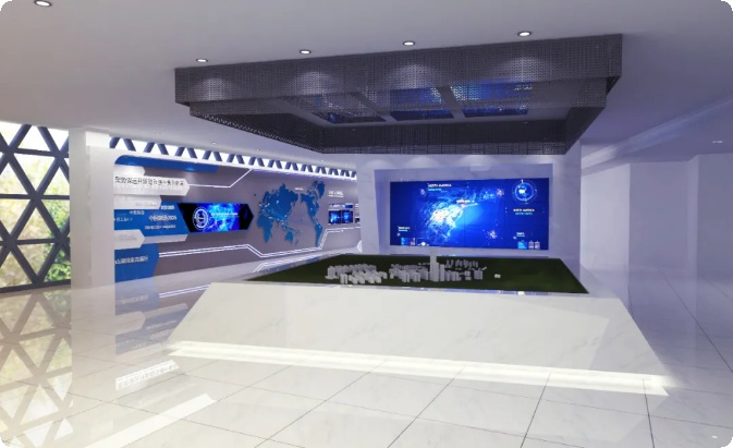 企业多媒体展厅设计,多媒体展馆展厅设计