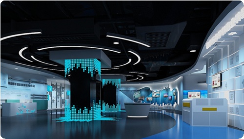 专业科技展厅设计装修公司,展厅装修设计工程