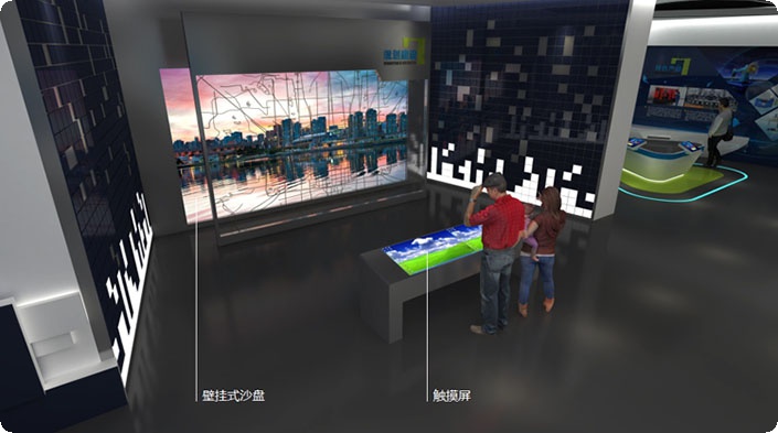 农业科技展厅设计说明,农业展厅布置效果图