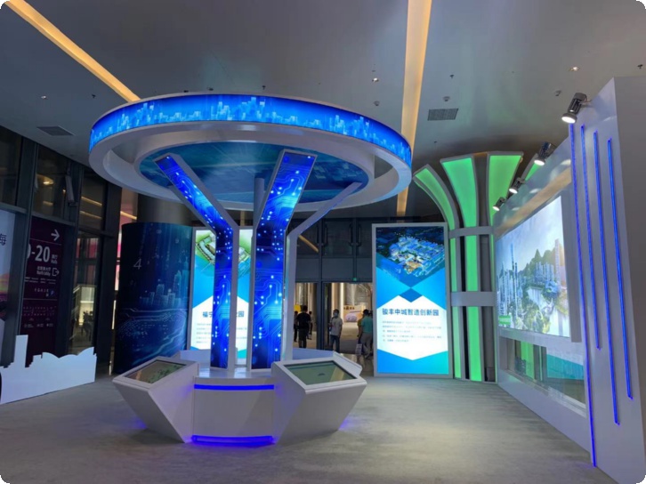 科技产品展厅设计图片,科技展厅效果图设计图