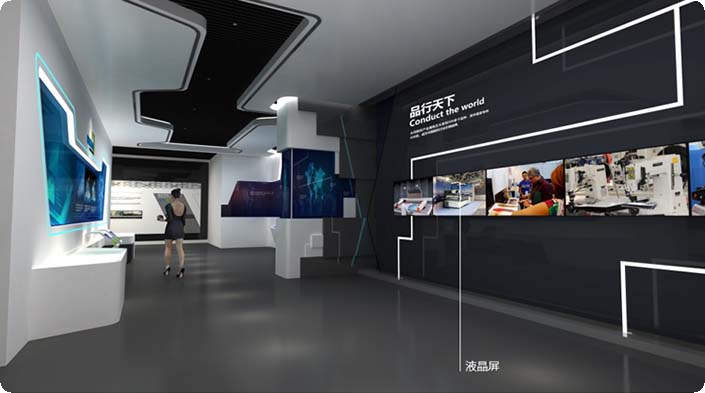 制作科技展厅设计方案评价,公司展厅设计方案