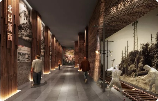 生物科技展厅设计效果图,科技展馆效果图