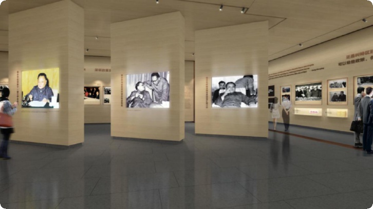 电科技展厅设计,电子展厅设计效果图