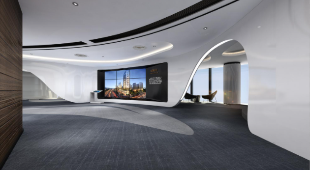 金融企业展厅如何设计？