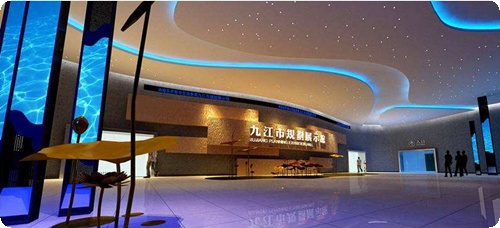 多媒体展厅设计装修效果图,多媒体展馆展厅设计