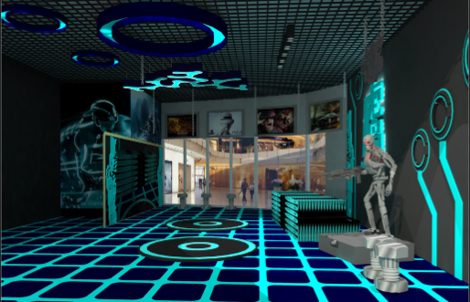 游戏行业展厅是如何设计建造的？