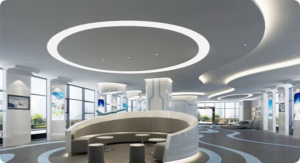 未来科科科技展厅设计图片,科技展厅平面布置图