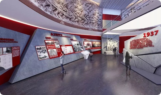 科技展厅搭建设计,科技展厅设计方案