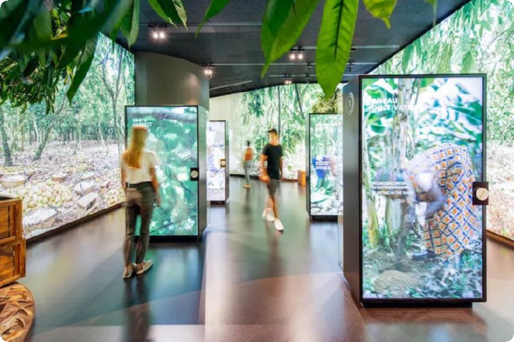 科技感展厅设计用什么材料,科技感展厅效果图