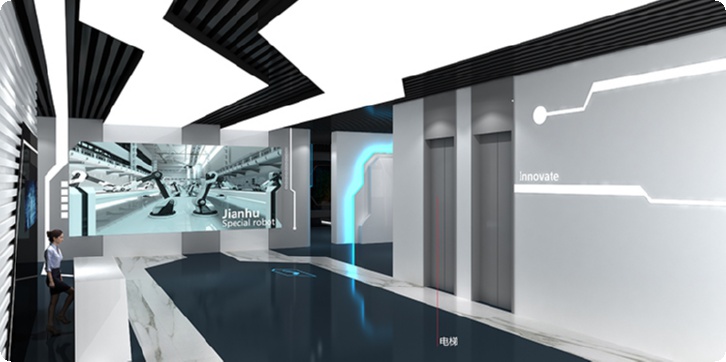 火的多媒体展厅设计,多媒体展馆展厅设计